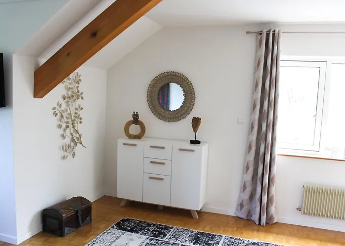 Grosszuegige Helle Ferienwohnung Bis 4 Personen In Chalampe, Elsass